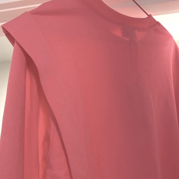 NWT [LINI] Gabby Long-Sleeve Crew Neck Pink Athletic Sweatshirt Top Women’s Sz S - Picture 7 of 9